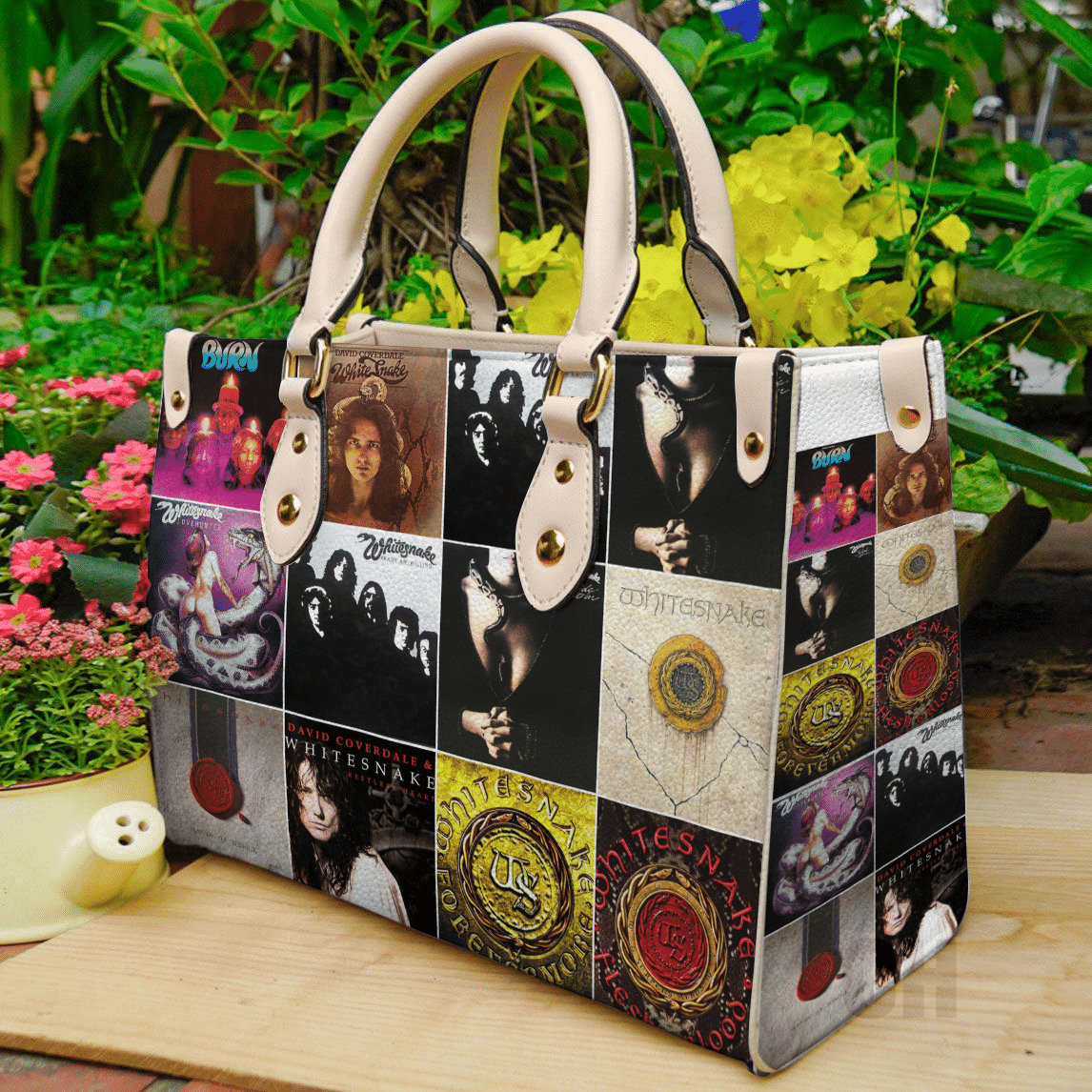 Whitesnake Leather Handbag 1 Whitesnake Leather Handbag