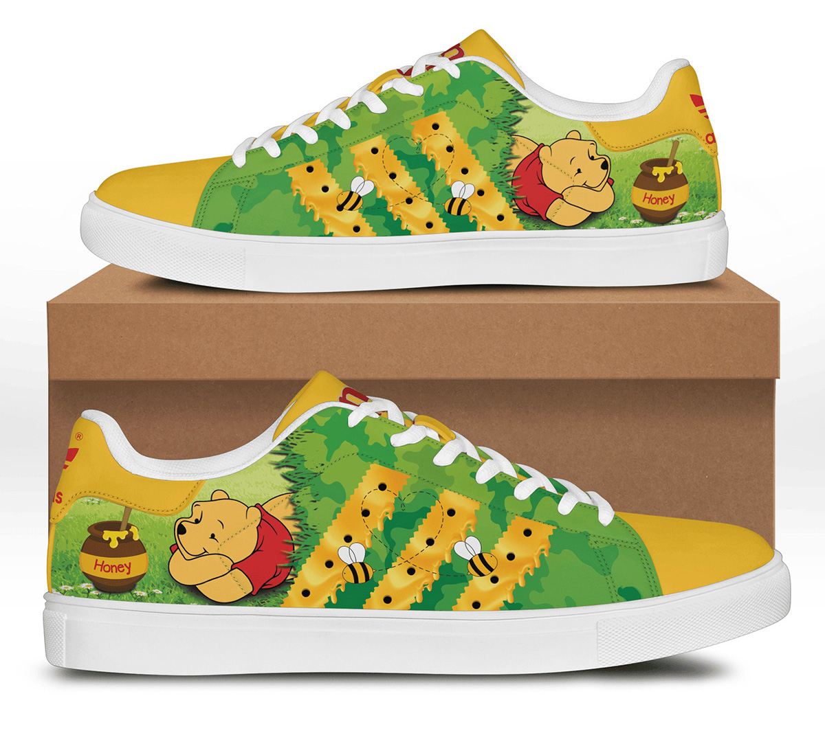 Winnie The Pooh 2 Stan Smith Shoes 1 Winnie The Pooh 2 Stan Smith Shoes