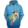 Wonder Woman Hoodie Zip Hoodie 3D