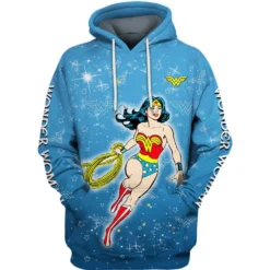 Wonder Woman Hoodie Zip Hoodie 3D