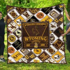 Wyoming Cowboys Lover Blanket