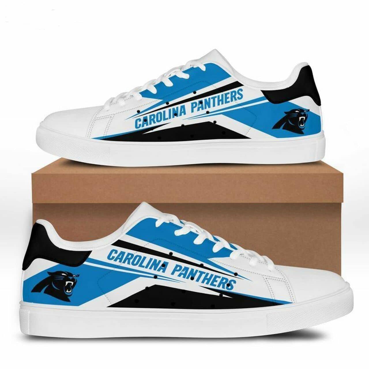 Carolina Panthers A00 Stan Smith Shoes 1 Carolina Panthers A00 Stan Smith Shoes