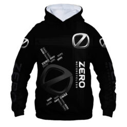 Zero Motorcycles 1g Hoodie Zip Hoodie 3D