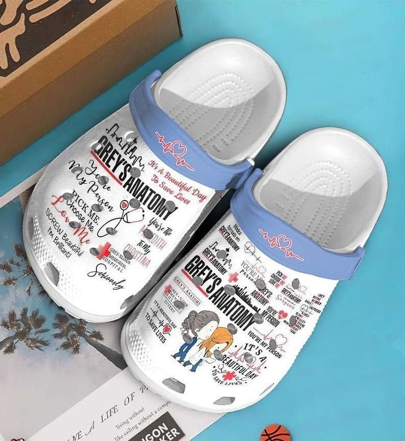 Grey’s Anatomy Lover 1 Soft Clogs 1 Grey’s Anatomy Lover 1 Soft Clogs