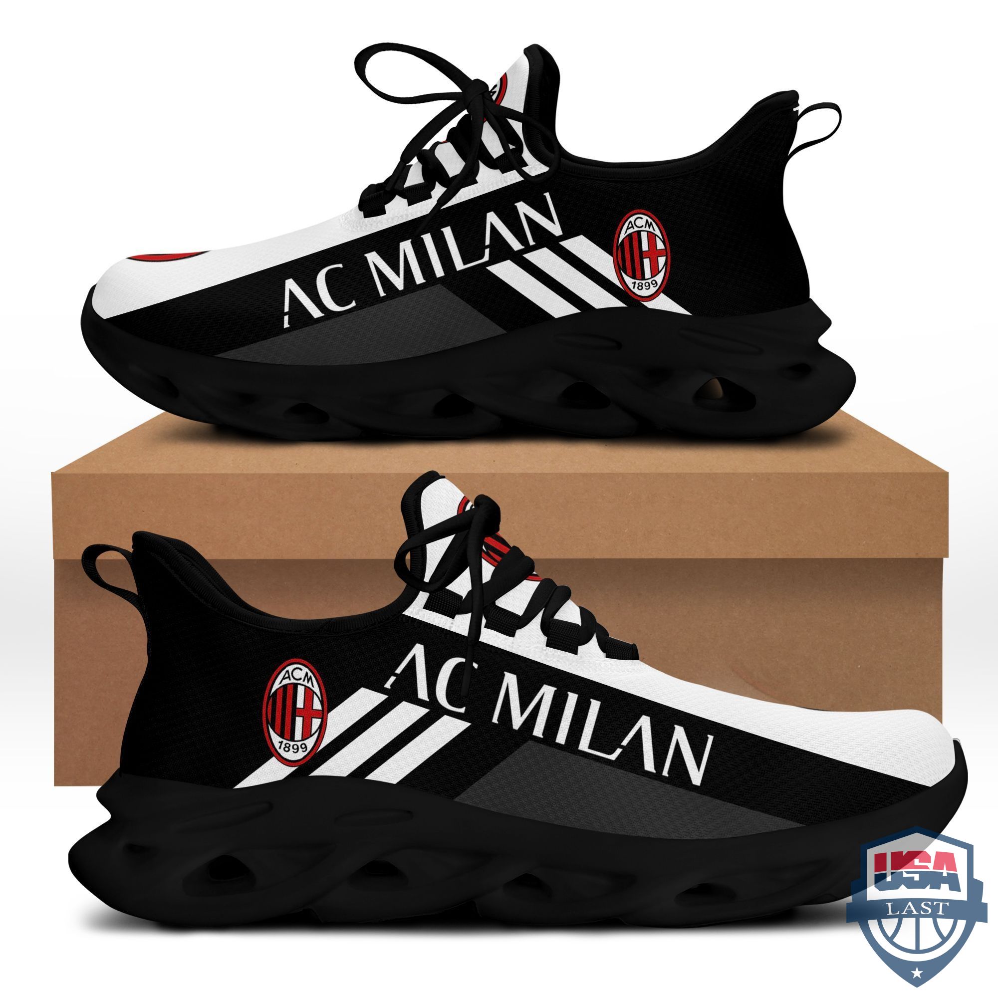 AC Milan Custom 02 Max Soul Shoes 1 AC Milan Custom 02 Max Soul Shoes