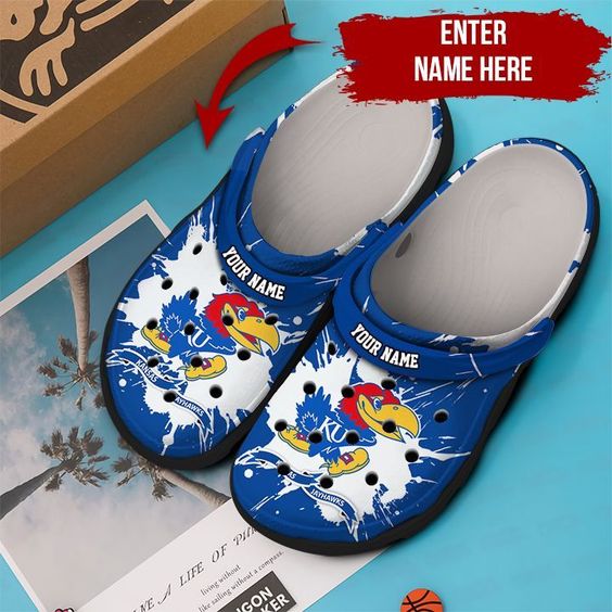 Kansas Jayhawks Soft Clogs 1 Kansas Jayhawks Soft Clogs