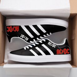 ACDC Band Black Stan Smith Shoes