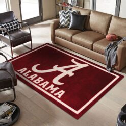 Alabama Crimson Tide Lover Area Rug