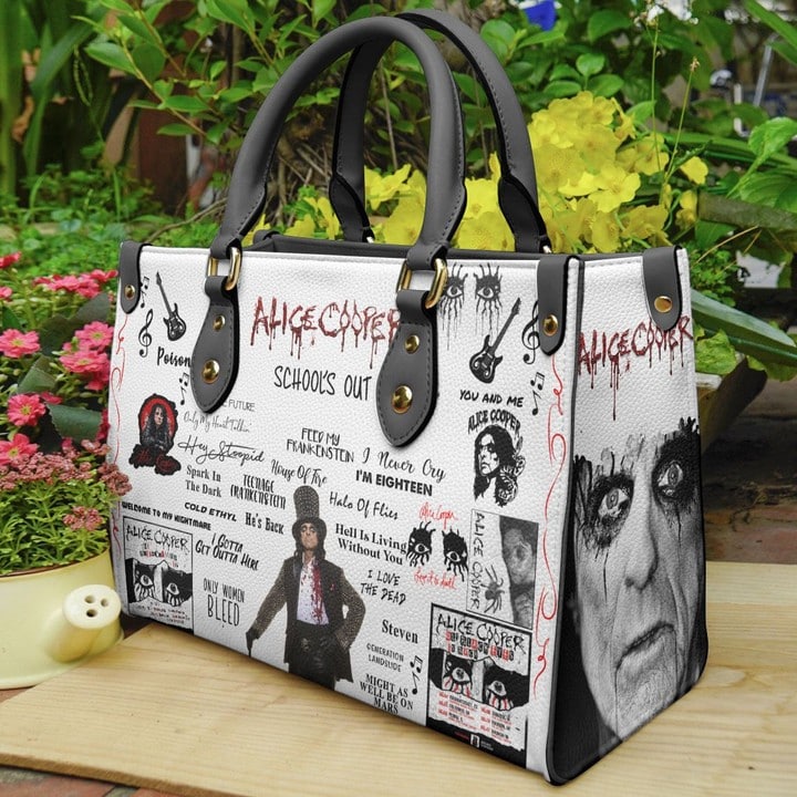 Alice Cooper Leather Handbag 1 Alice Cooper Leather Handbag