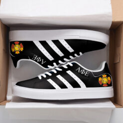 Alpha Phi Epsilon Black Stan Smith Shoes