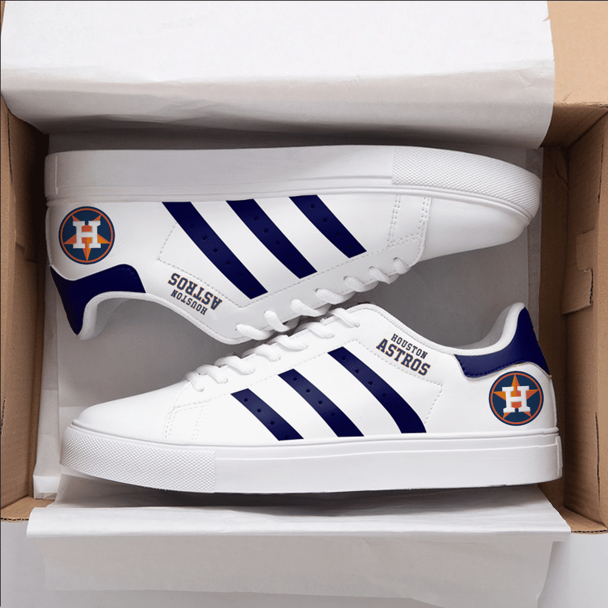 Houston Astros Stan Smith Shoes 1 Houston Astros Stan Smith Shoes