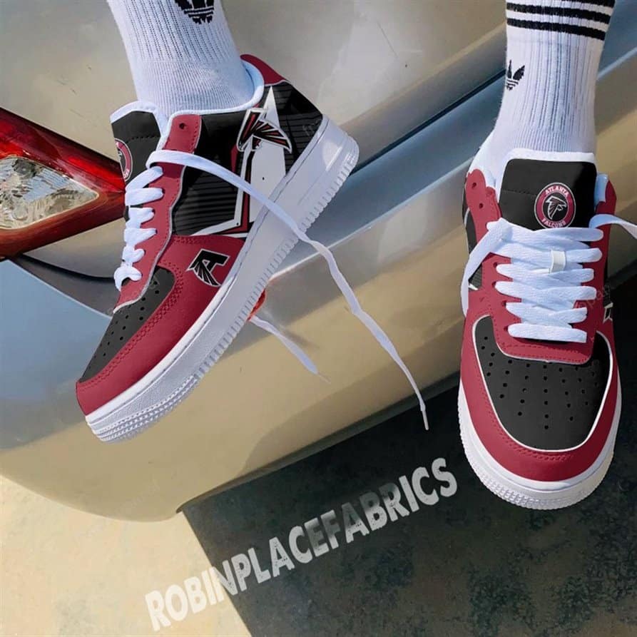 Atlanta Falcons Air Force Shoes 1 Atlanta Falcons Air Force Shoes
