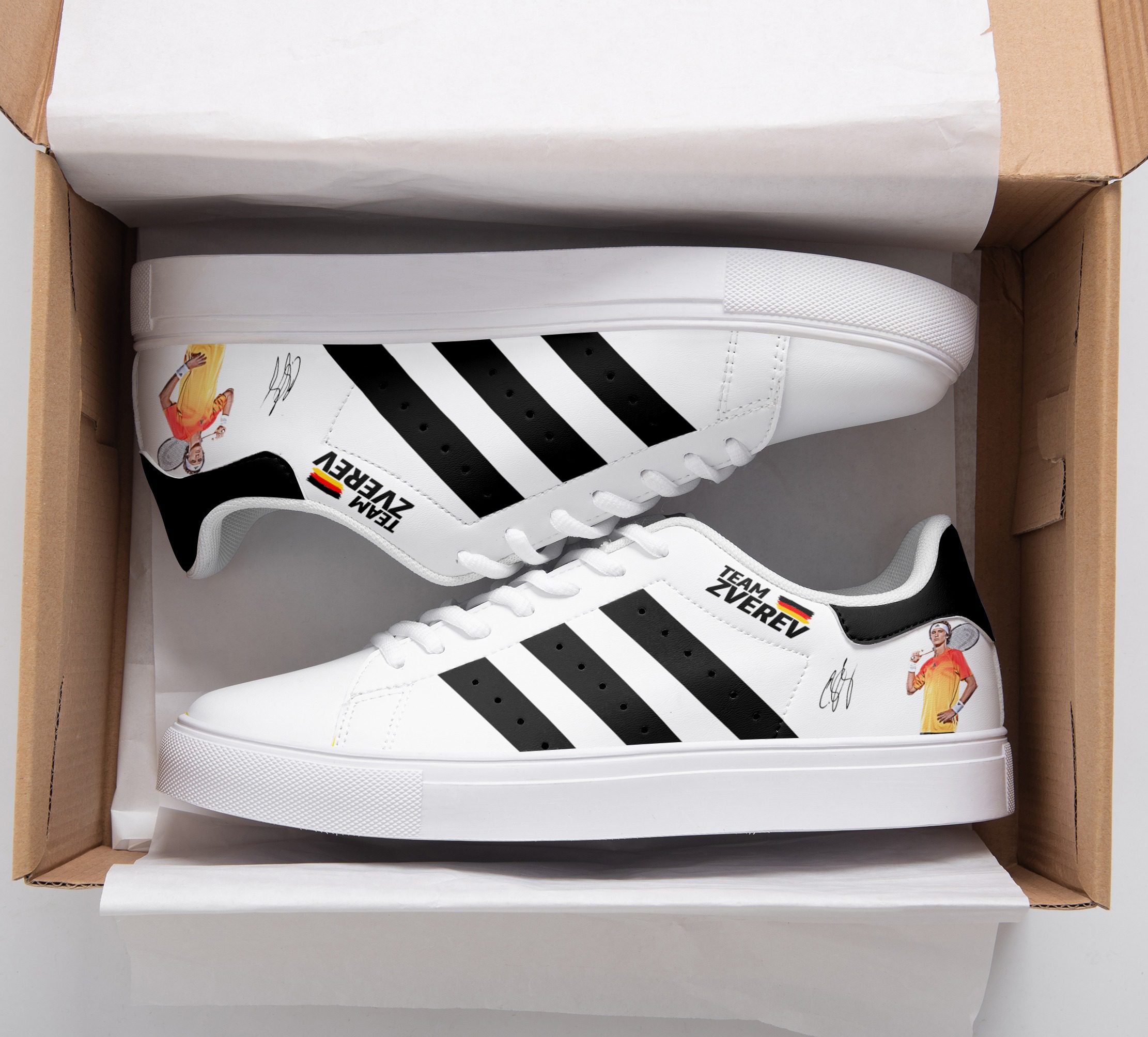 Alexander Zverev 2 Stan Smith Shoes 1 Alexander Zverev 2 Stan Smith Shoes