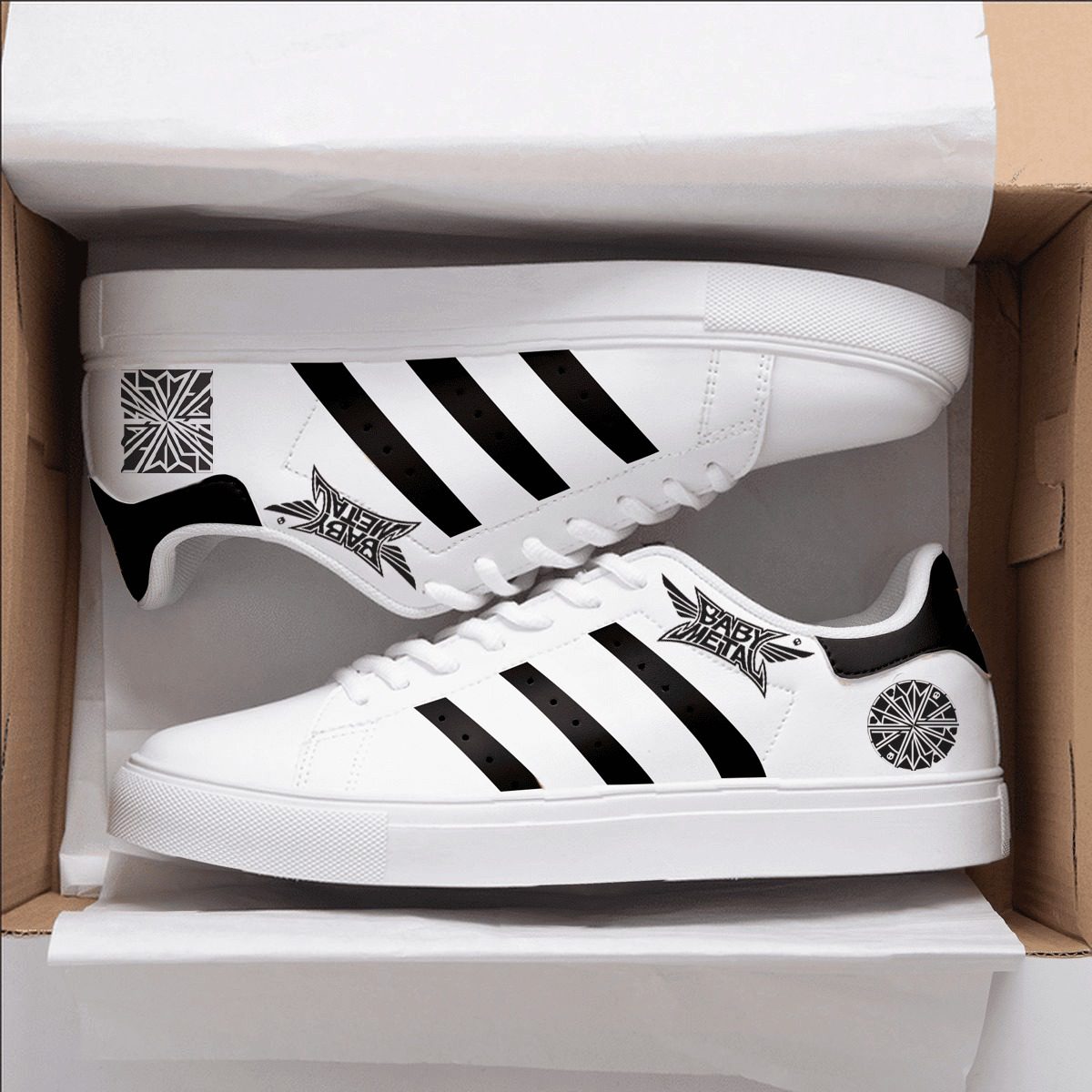Babymetal 3 Stan Smith Shoes 1 Babymetal 3 Stan Smith Shoes