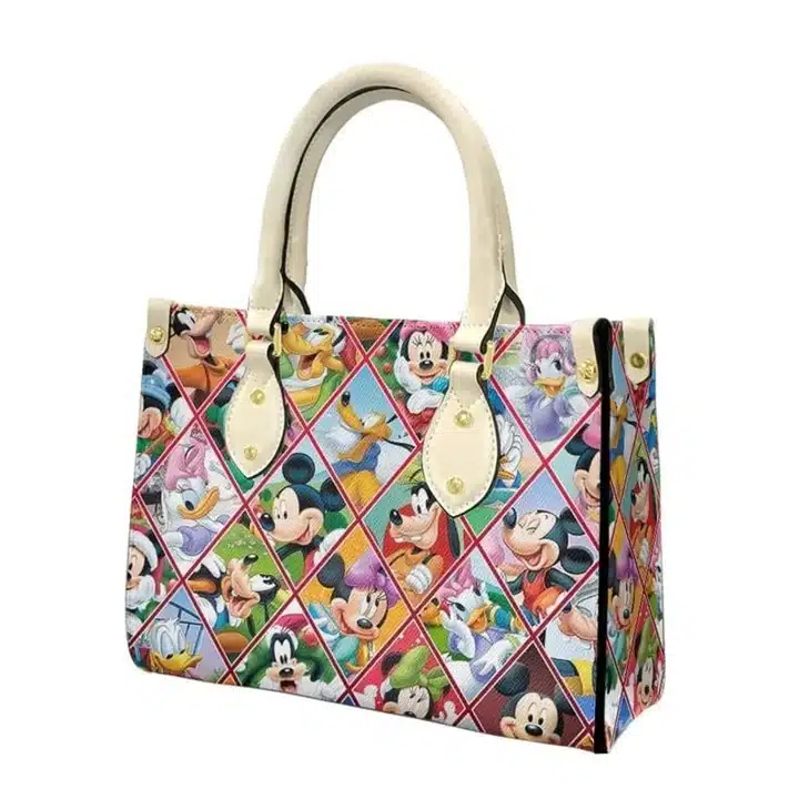 Mickey Mouse 03 Leather Handbag 1 Mickey Mouse 03 Leather Handbag