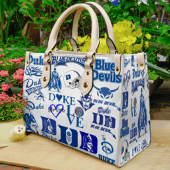 Duke Blue Devils Lover Leather Handbag