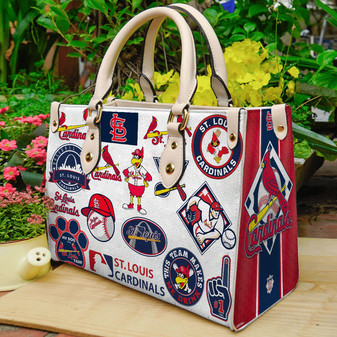 St. Louis Cardinals Leather Handbag 1 St. Louis Cardinals Leather Handbag