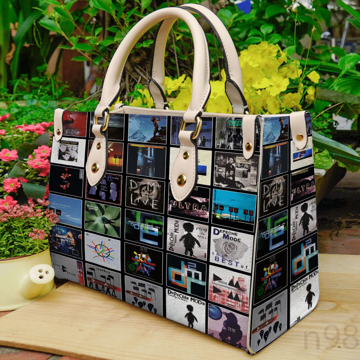 Depeche Mode Leather Handbag 1 Depeche Mode Leather Handbag