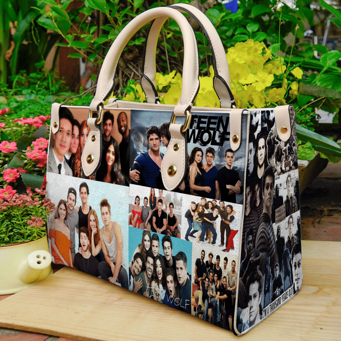 Teen Wolf Lover Leather Handbag 1 Teen Wolf Lover Leather Handbag
