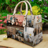 The Dip Band Leather Handbag