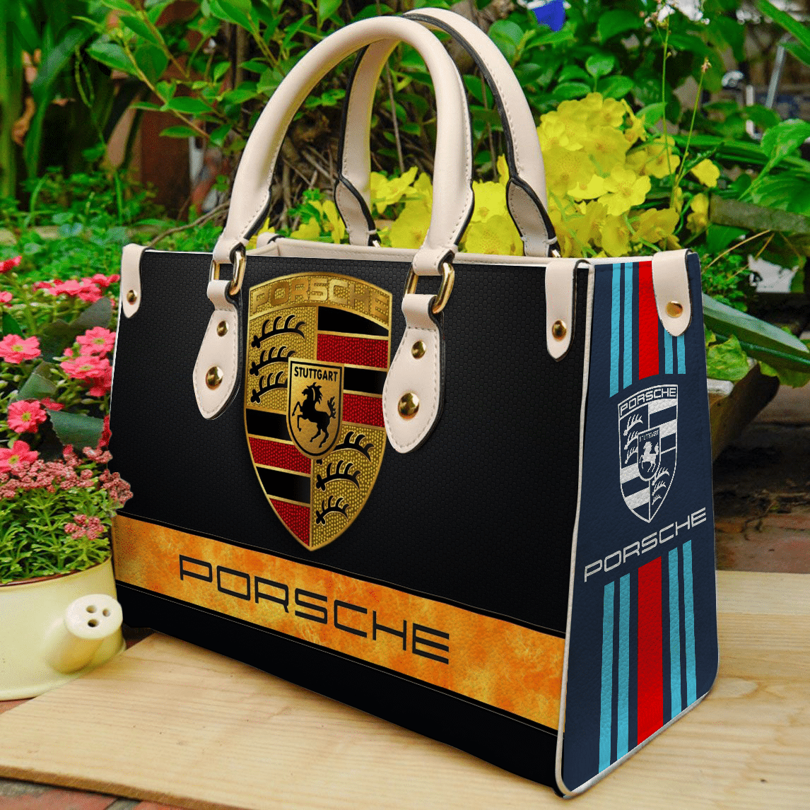 Porsche 911 Leather Handbag 1 Porsche 911 Leather Handbag