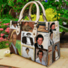 Julio Iglesias Leather Handbag