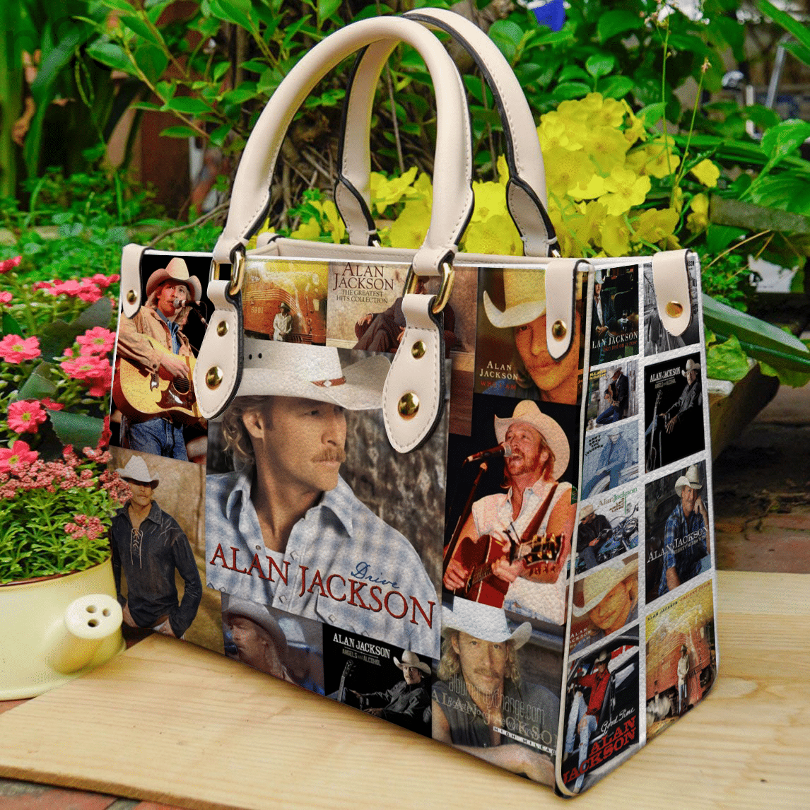 Alan Jackson Lover Leather Handbag 1 Alan Jackson Lover Leather Handbag