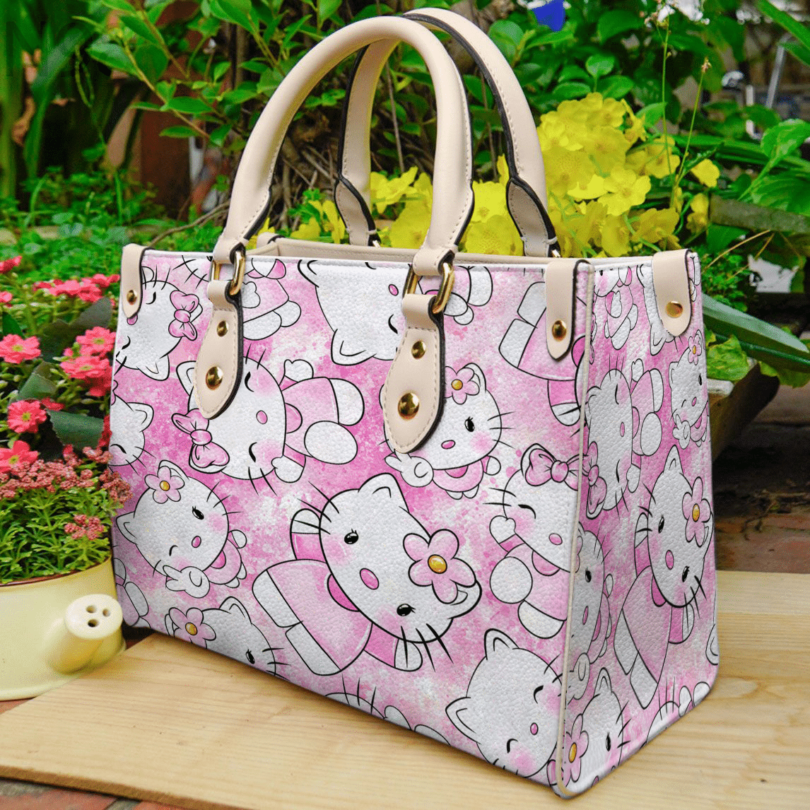 Hello Kitty Leather Handbag 1 Hello Kitty Leather Handbag