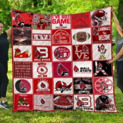 Ball State Cardinal Lover Blanket
