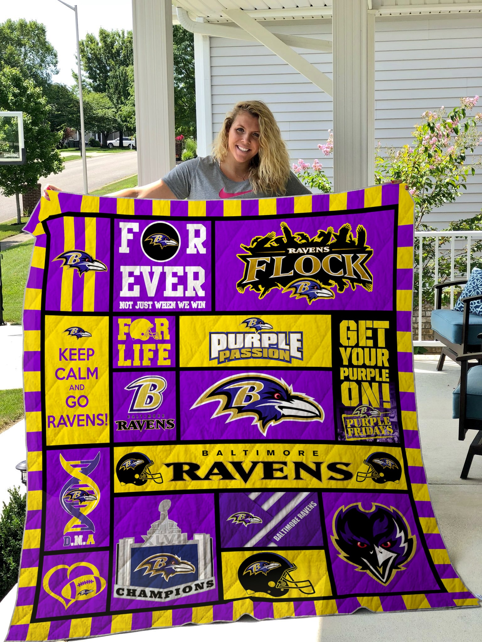 Baltimore Ravens Blanket 1 Baltimore Ravens Blanket