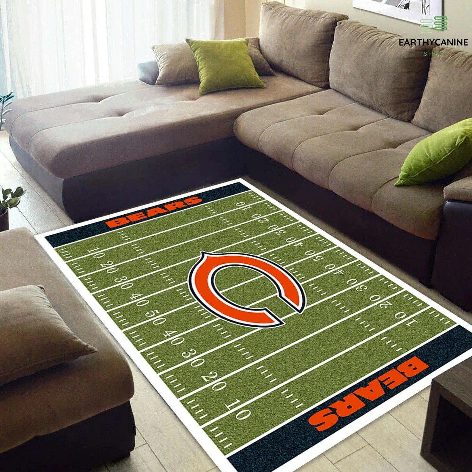 Chicago Bears Bears Area Rug 1 Chicago Bears Bears Area Rug