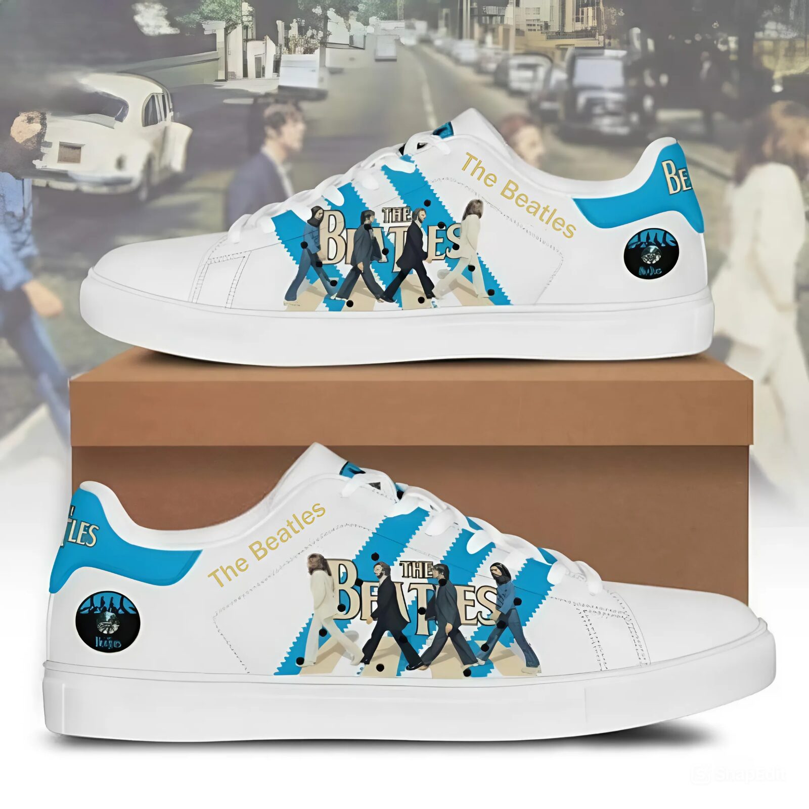 The Beatles 4 Stan Smith Shoes 1 The Beatles 4 Stan Smith Shoes