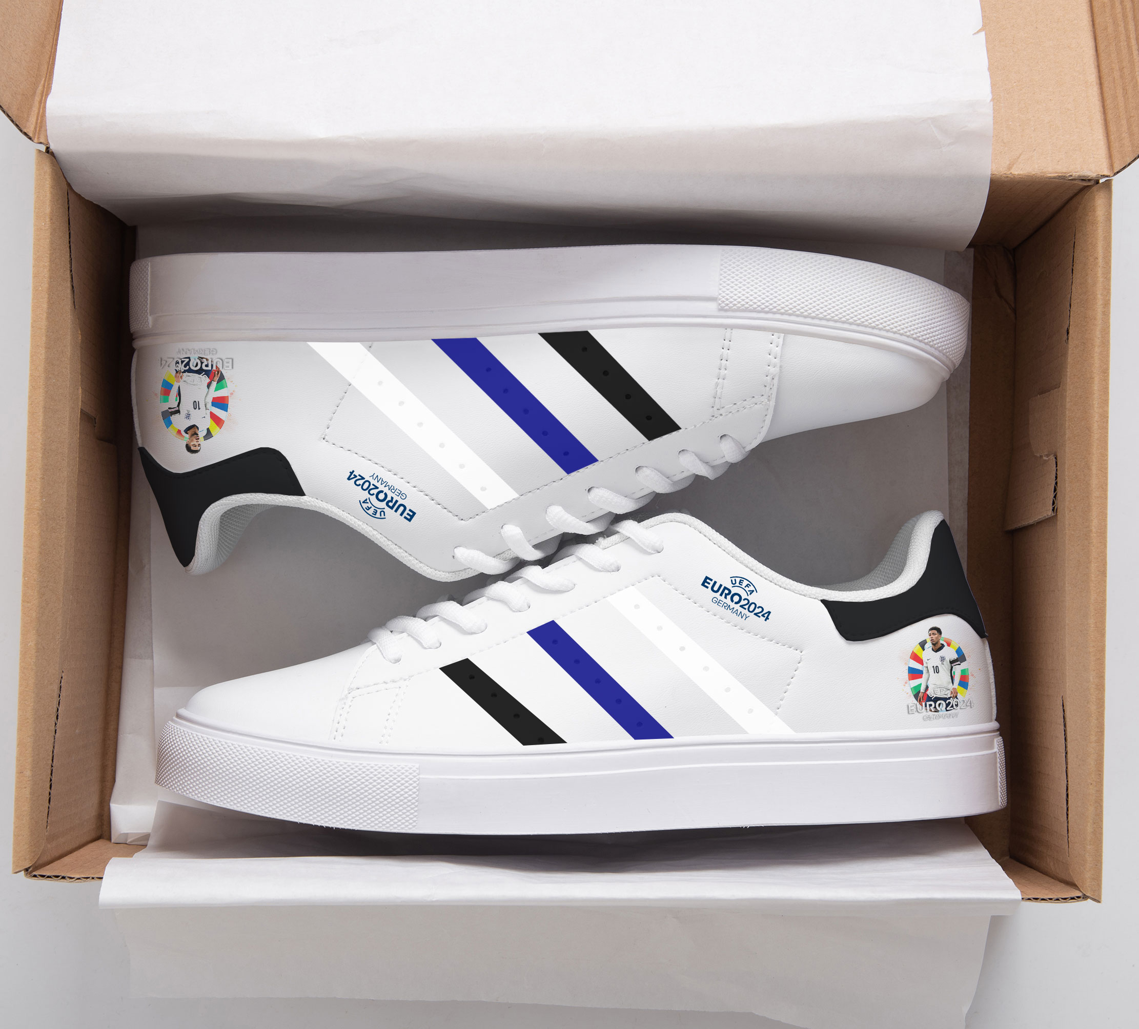 Bellingham UEFA EURO 2024 Stan Smith Shoes 1 Bellingham UEFA EURO 2024 Stan Smith Shoes
