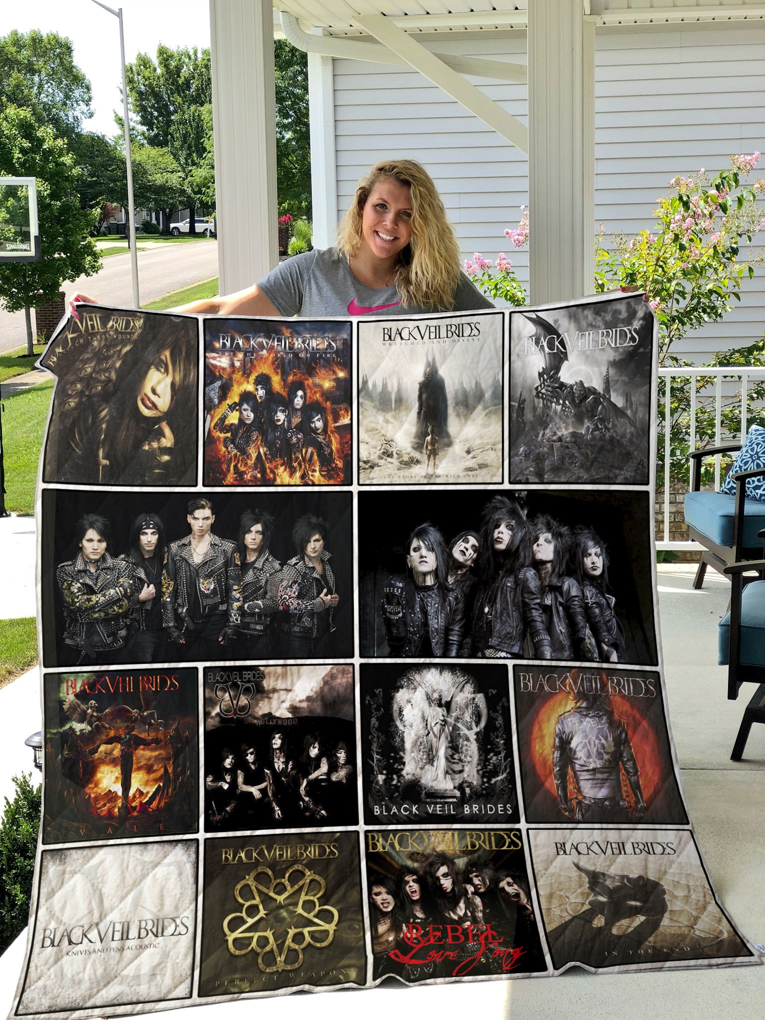 Black Veil Brides Blanket 1 Black Veil Brides Blanket