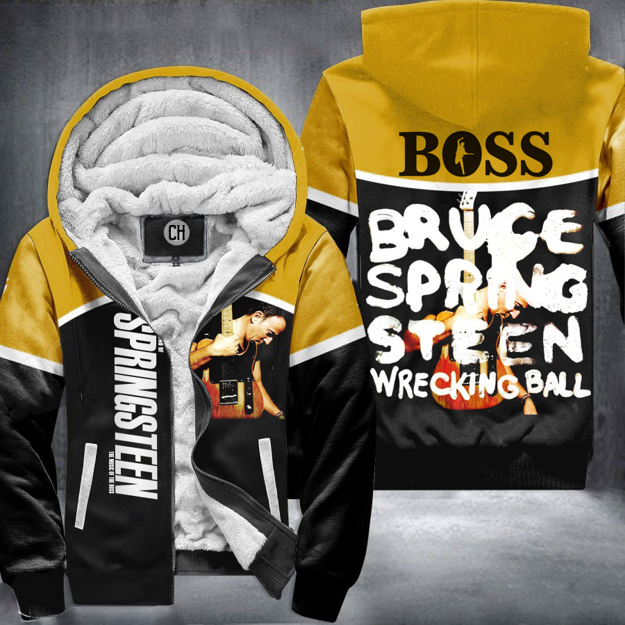 Bruce Springsteen 1 Fleece Jacket 1 Bruce Springsteen 1 Fleece Jacket