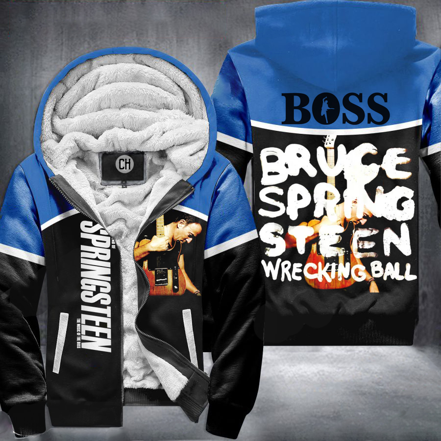 Bruce Springsteen 2 Fleece Jacket 1 Bruce Springsteen 2 Fleece Jacket