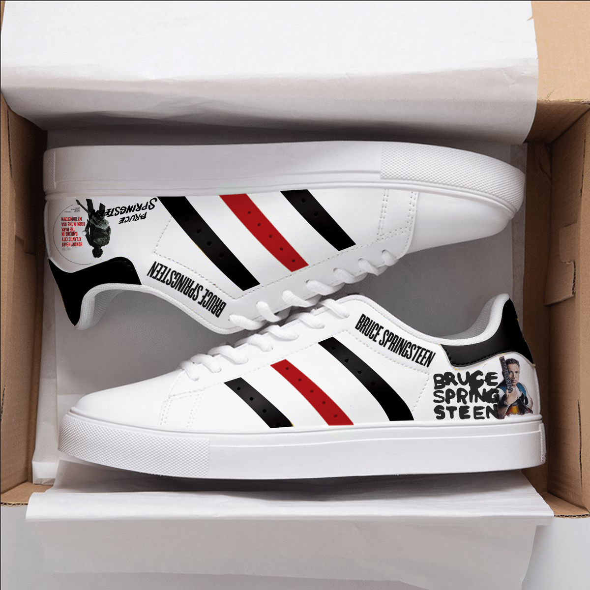 Bruce Springsteen 2 Stan Smith Shoes 1 Bruce Springsteen 2 Stan Smith Shoes
