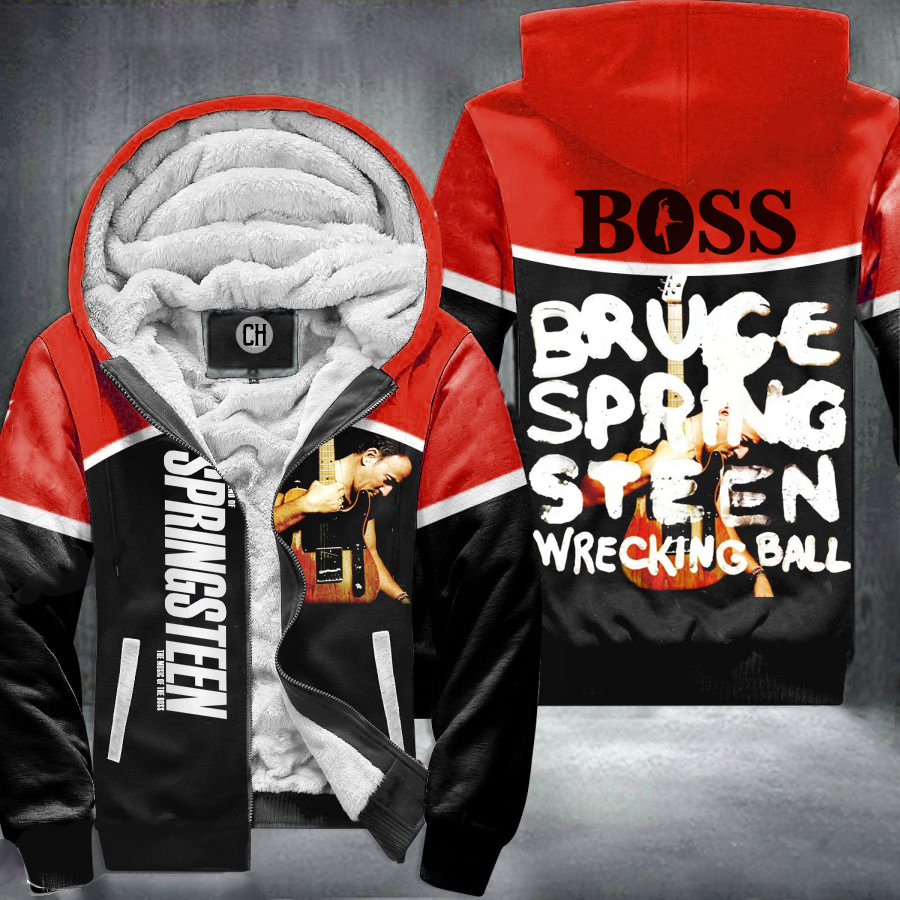 Bruce Springsteen 3 Fleece Jacket 1 Bruce Springsteen 3 Fleece Jacket