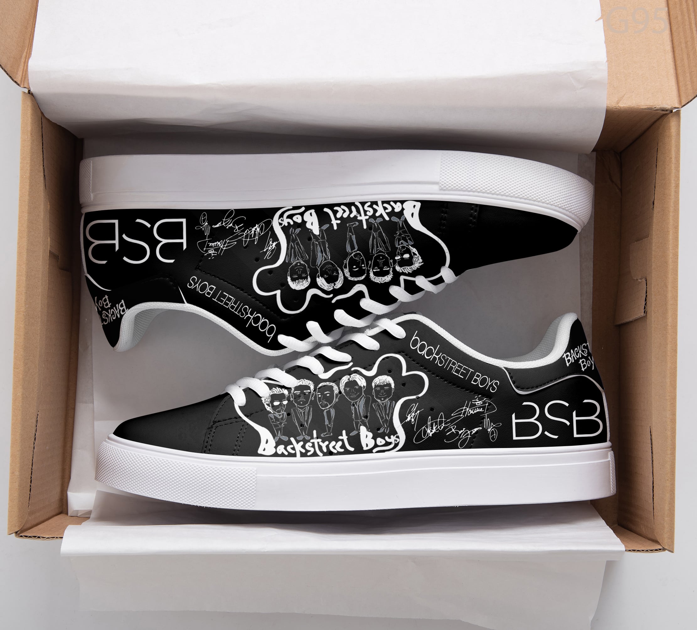 Backstreet Boys A1 Stan Smith Shoes 1 Backstreet Boys A1 Stan Smith Shoes