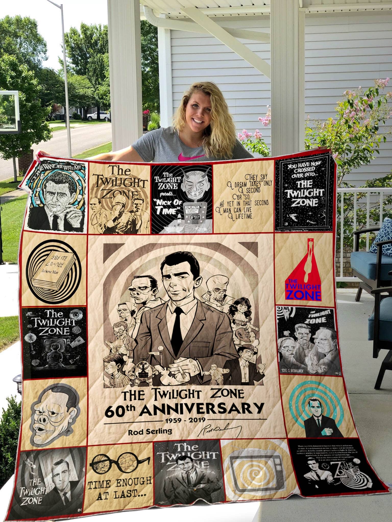 Twilight Zone TV Blanket 1 Twilight Zone TV Blanket