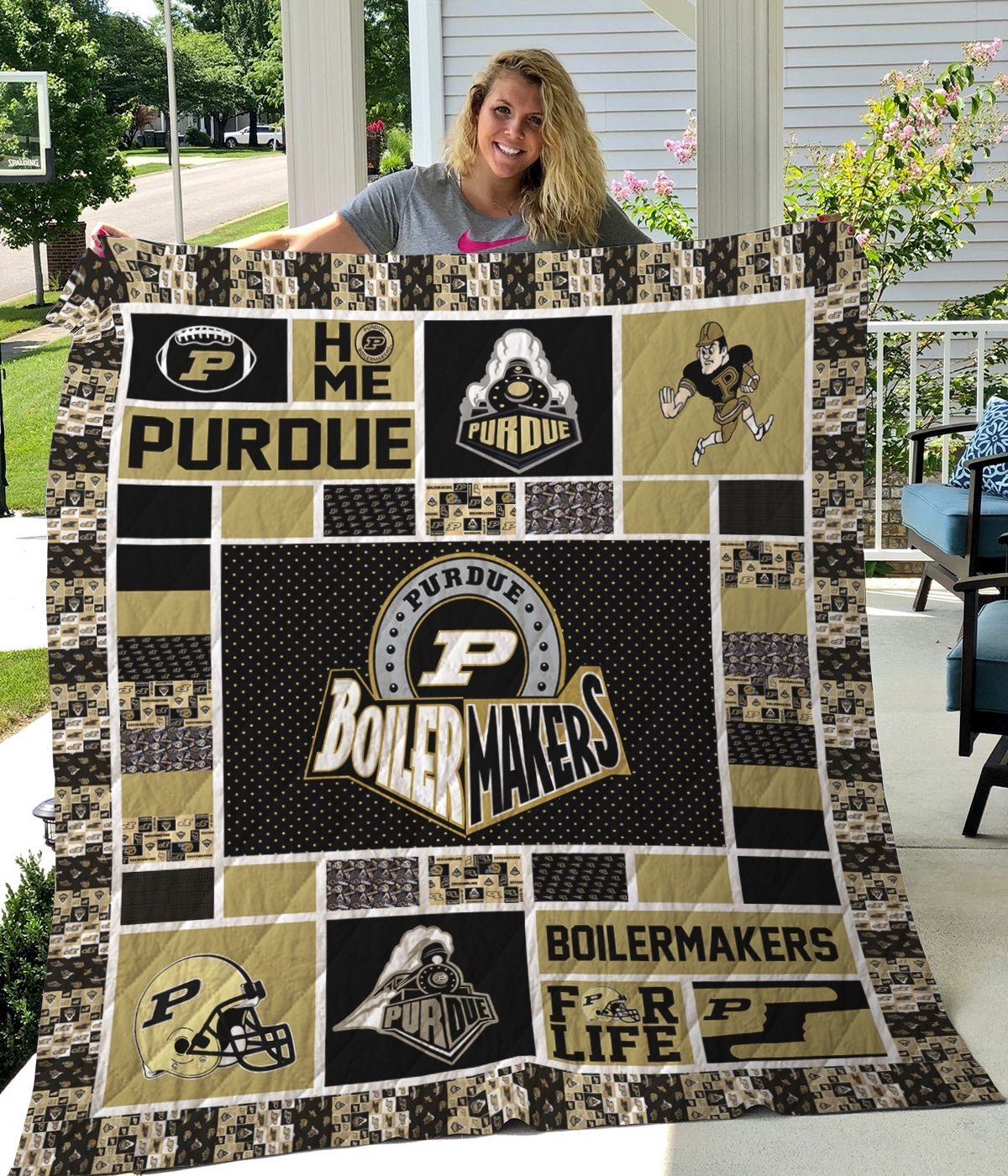 Purdue Boilermakers 1 Blanket 1 Purdue Boilermakers 1 Blanket