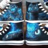 Train Dragon Toothless High Top Shoes