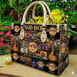 Hard Rock Cafe 2 Leather Handbag