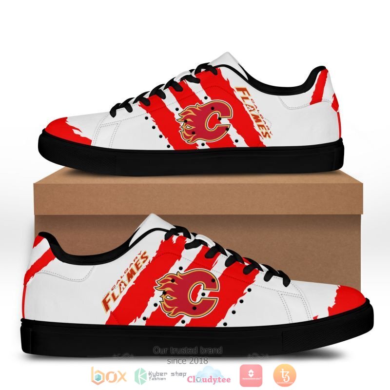 Calgary Flames 2 Stan Smith Shoes 1 Calgary Flames 2 Stan Smith Shoes