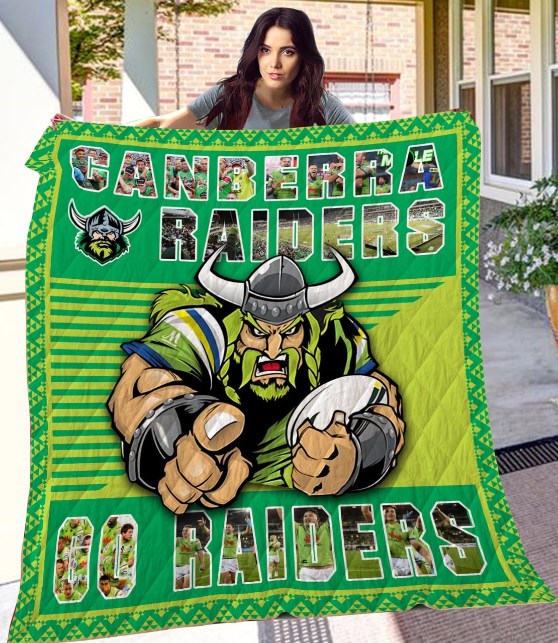 Canberra Raiders Lover Blanket 1 Canberra Raiders Lover Blanket