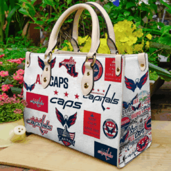Washington Capitals Hand Leather Handbag