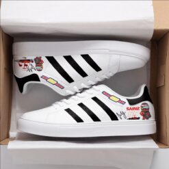 Carlos Sainz Jr. Black Stan Smith Shoes