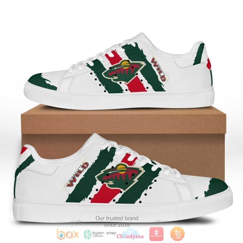 Minnesota Wild Stan Smith Shoes 1 Minnesota Wild Stan Smith Shoes