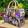 Prince Purple 1 Leather Handbag