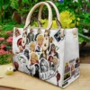 Kurt Cobain 1 Leather Handbag